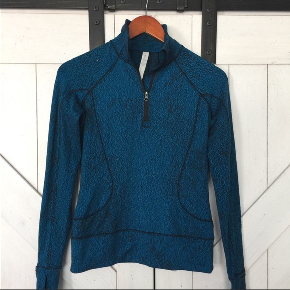 Reflective luluemon quarter zip - Picture 2 of 7